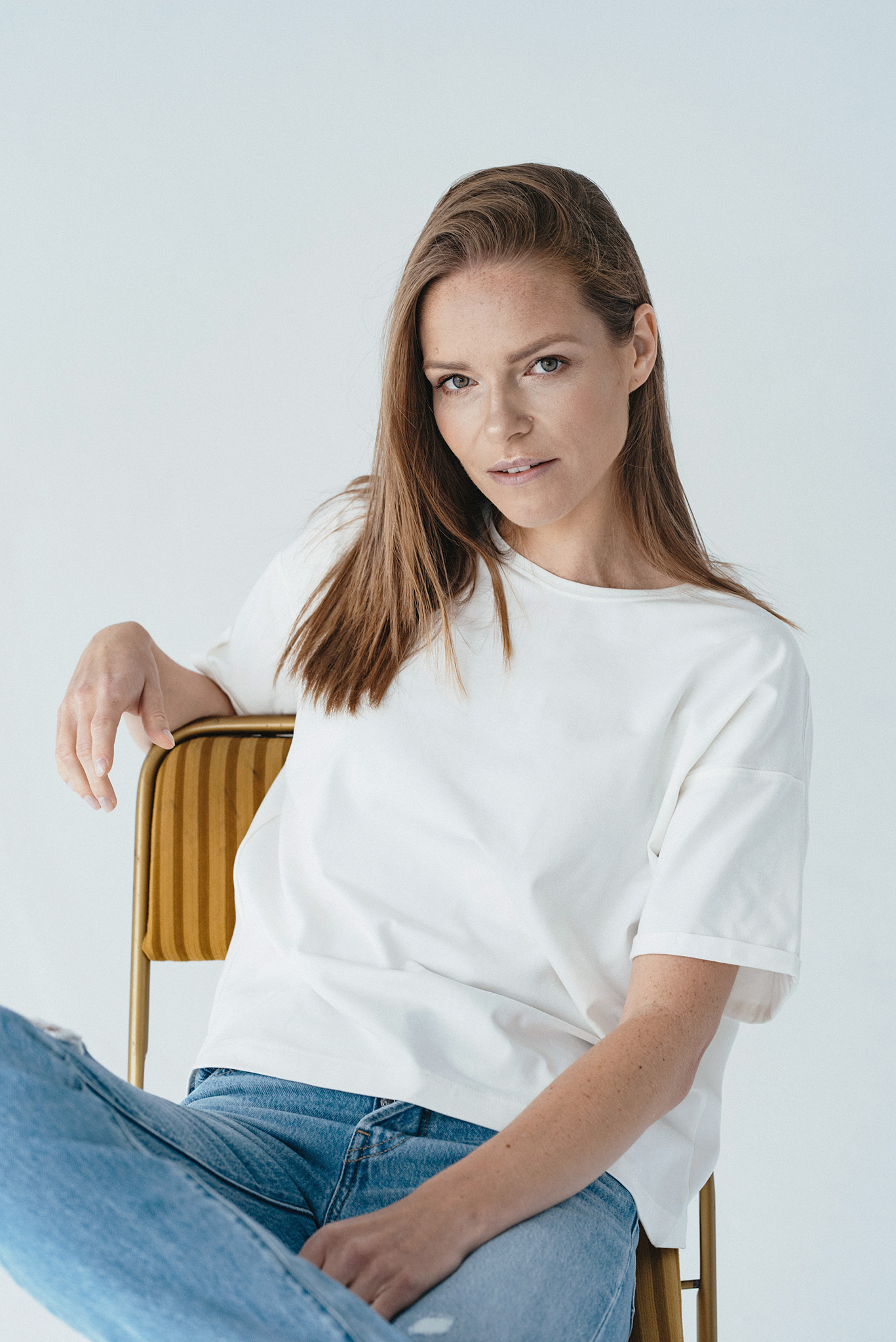 TSHIRT SIMPLICITEE cream white