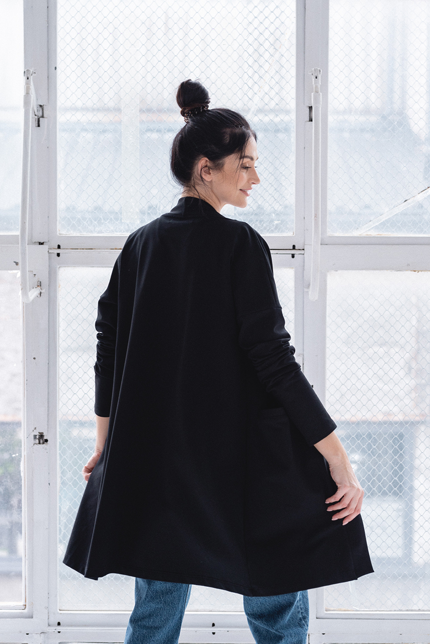 KARDIGAN THIS IS IT black rozm. S, M, L (ostatnie sztuki)