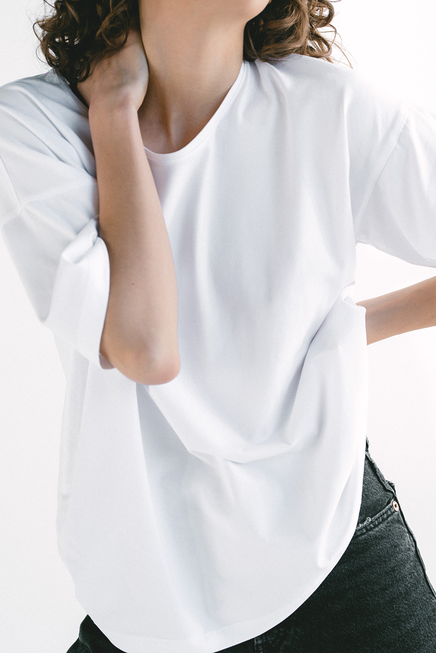 TSHIRT FELICITEE white