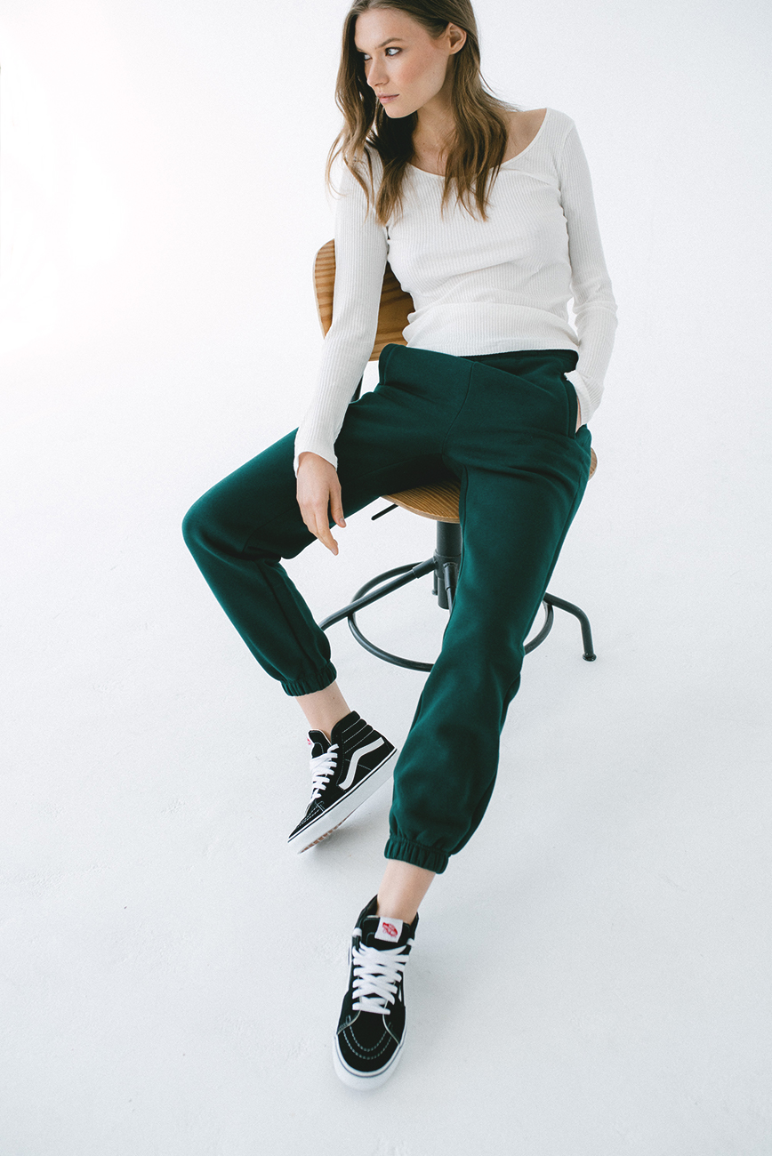 SPODNIE CASUAL FRIDAY dark forest rozm. XS-L (ostatnie sztuki)