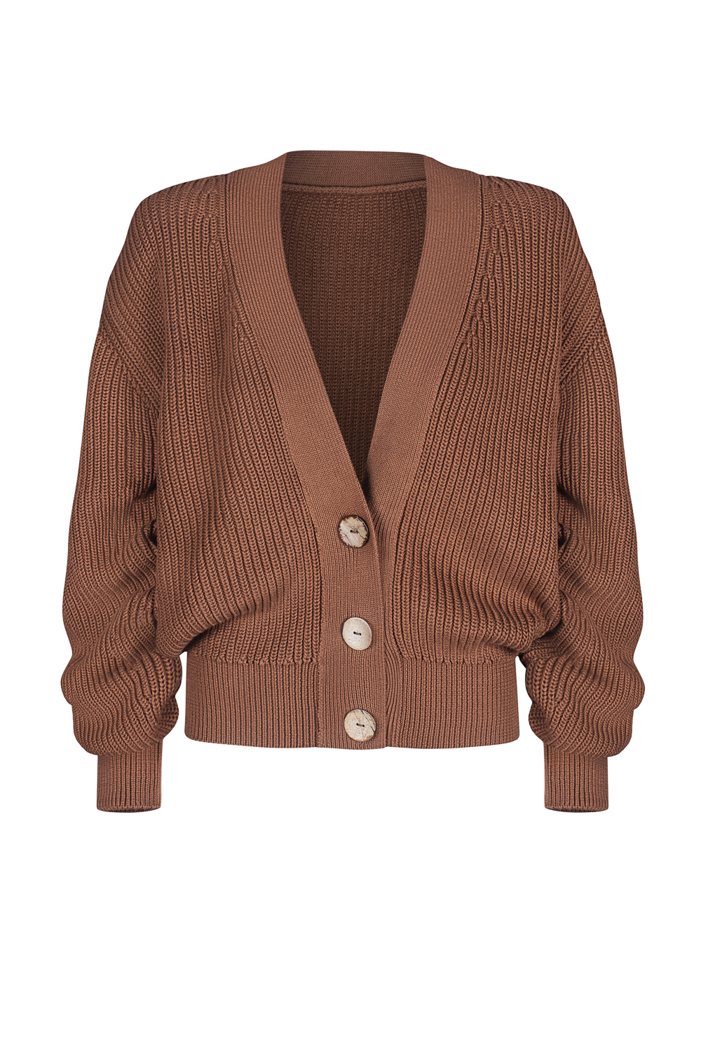Kardigan MIĘDZY SŁOWAMI boho brown