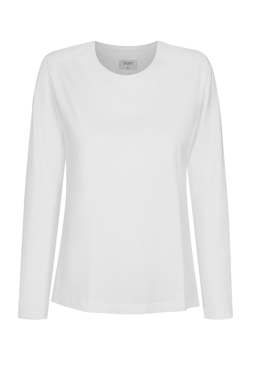 TAKE IT EASY LONGSLEEVE cream white rozm. M (skaza dzianiny)