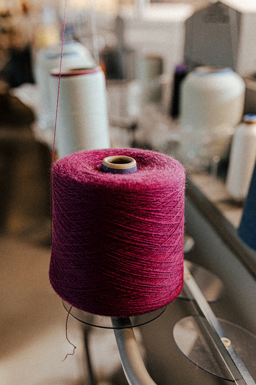 AMWOOLET No. 1 SWETER PEONY RAIN rozm. one size (prototyp)