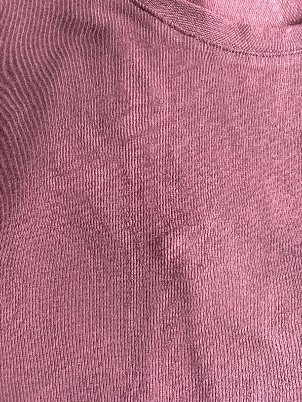 TAKE IT EASY LONGSLEEVE dusty roses rozm. S (przebarwienie)