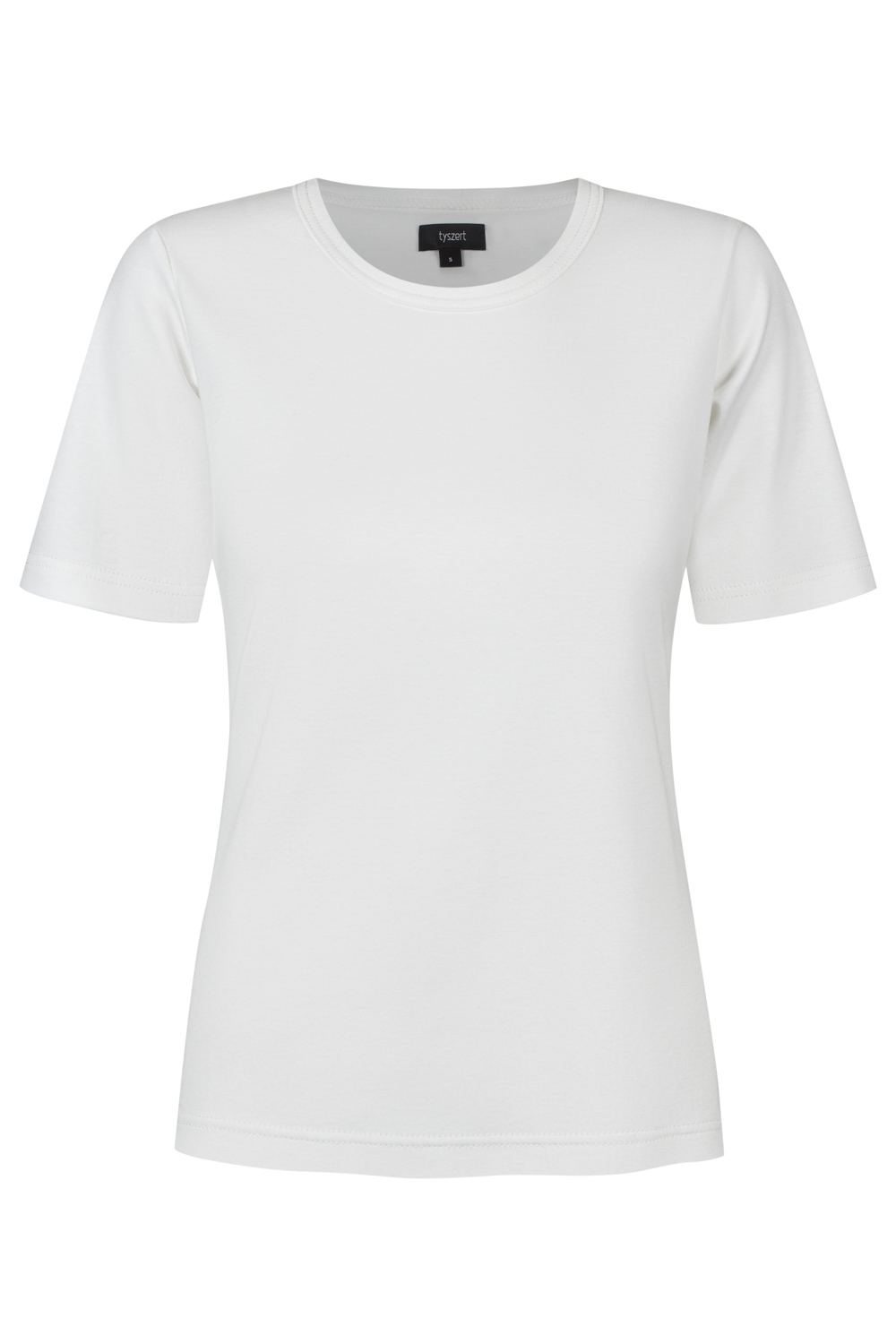 TEE TIME dopasowany T-shirt white off