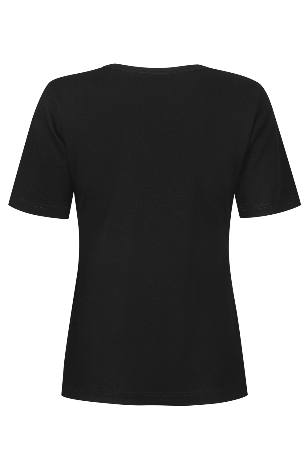 TEE TIME dopasowany T-shirt black