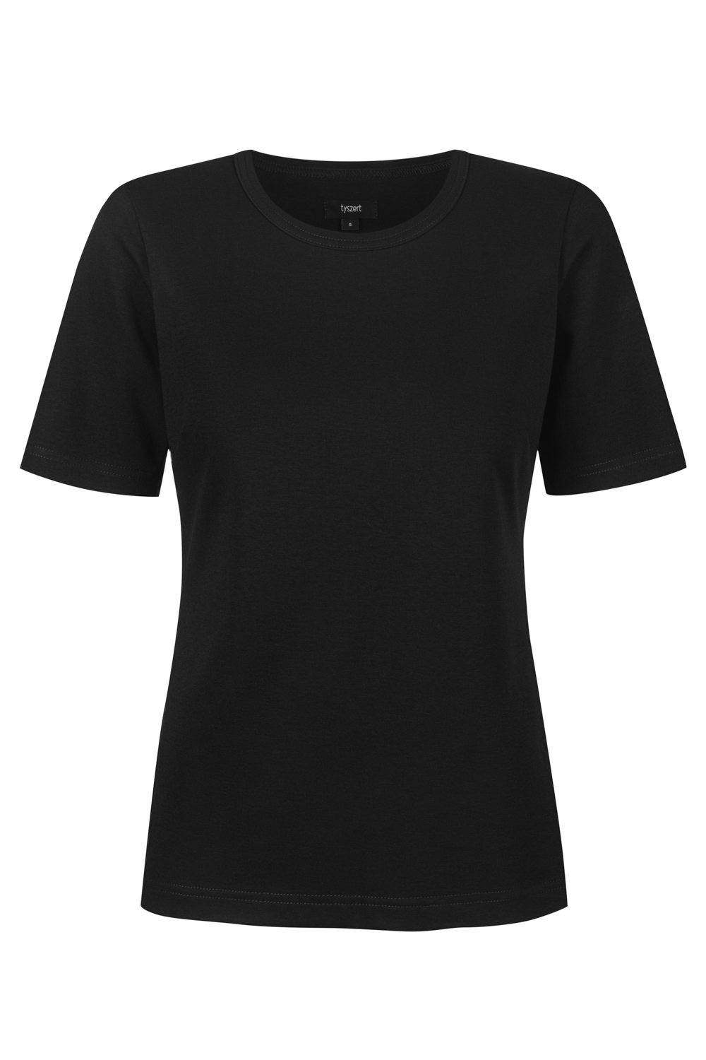 TEE TIME dopasowany T-shirt black