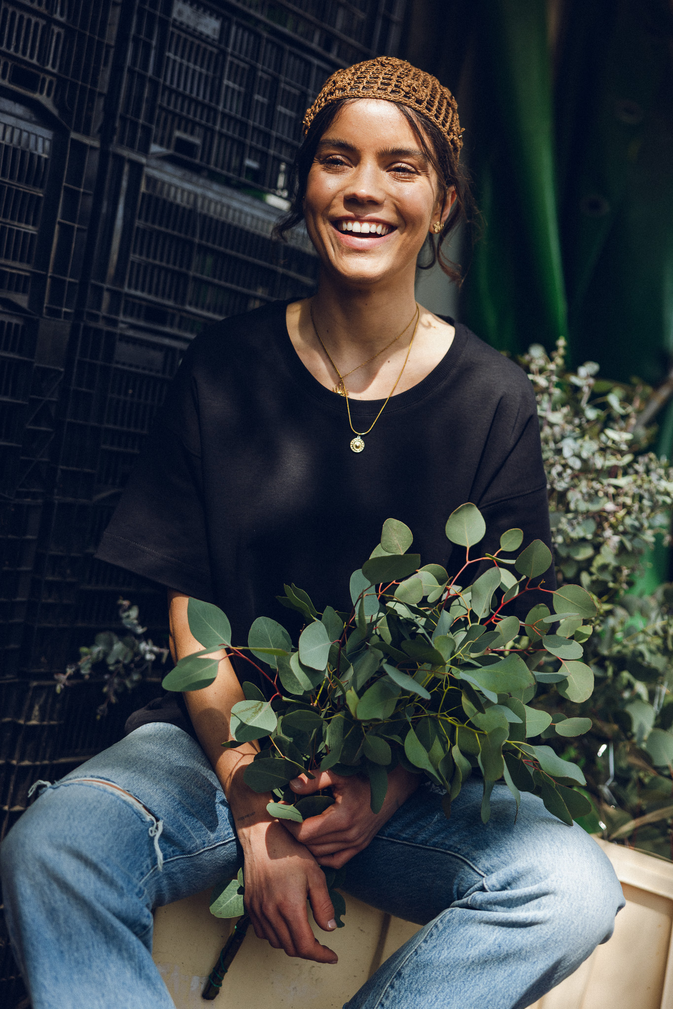 ZOSIA Tshirt oversize czerń