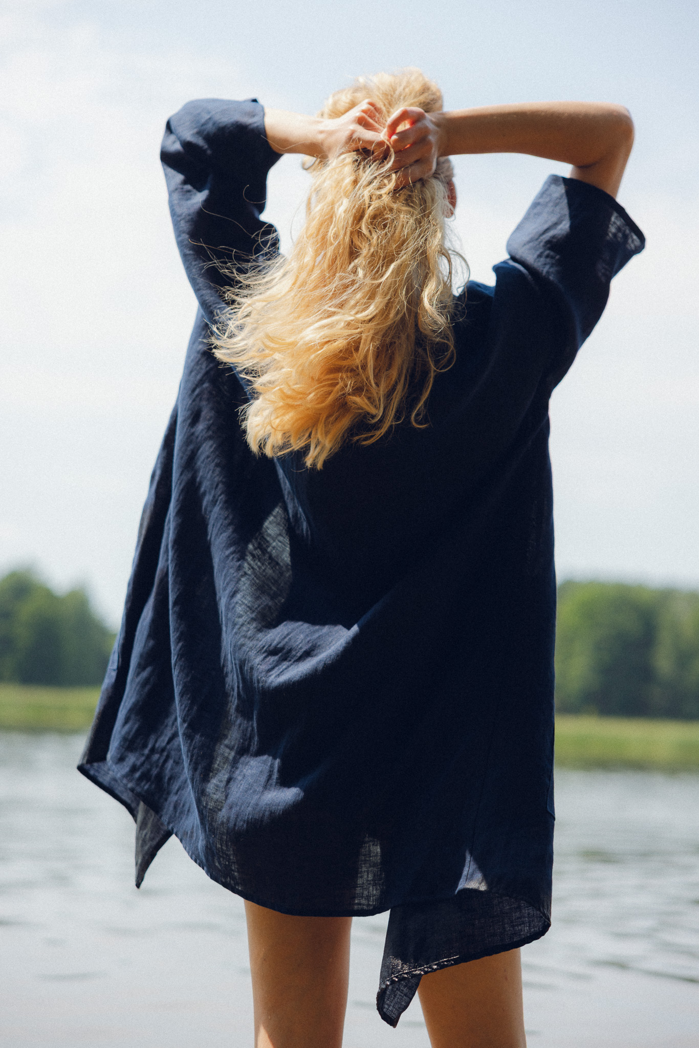 JESZCZE CHWILA kardigan navy